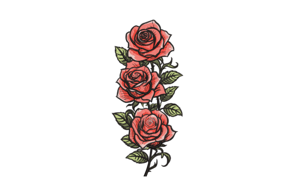 Mini Roses Embroidery Design Review