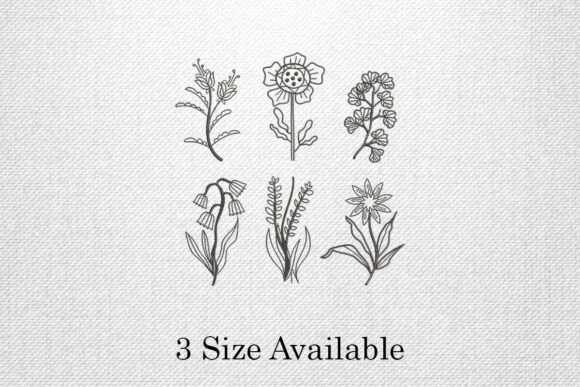 Minimalist Wildflower Set