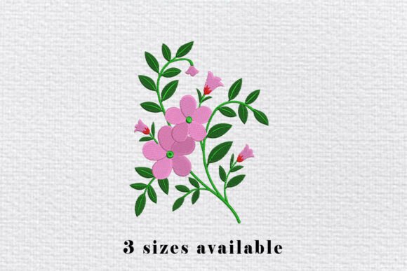 Pink Blossom Flowers: A Boutique Embroidery Review