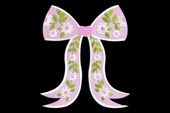 Pink Bow with Flowers Review