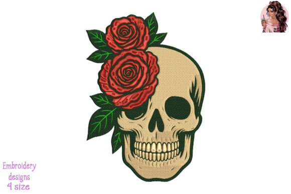 Skull and Roses Embroidery Review